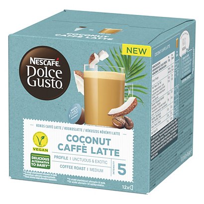 Nescafé Dolce Gusto Café au lait de coco - Boîte de 12 capsules