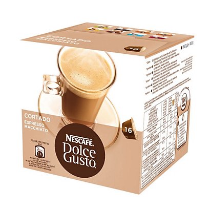 Nescafé Dolce Gusto Caffè Espresso Cortado (confezione 16 capsule) - 1
