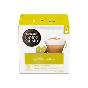 Nescafé Dolce Gusto Cappuccino (confezione 15 capsule al caffè + 15 capsule al latte)