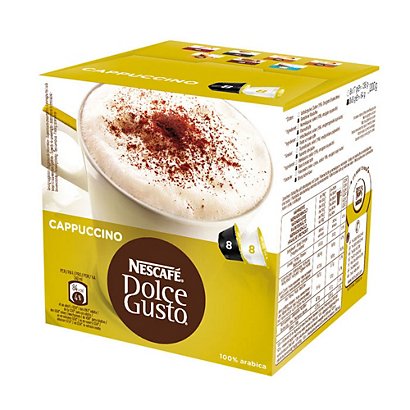 Nescafé Dolce Gusto Cappuccino (confezione 8 capsule al caffè + 8