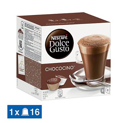Nescafé Dolce Gusto Chococino, boîte de 16 capsules - Café en dosette, en  capsule