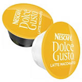 Nescafé Dolce Gusto Latte Macchiato Cápsulas de café y leche, cortado, 8 dosis, 194,4 g Nescafé Dolce Gusto Latte Macchiato Cápsulas de café y leche, cortado, 8 dosis, 194,4 g