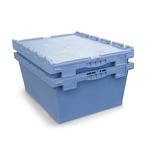 Nestbare stapelbak groot volume met palletvoet BITO 800x600x553mm - 12