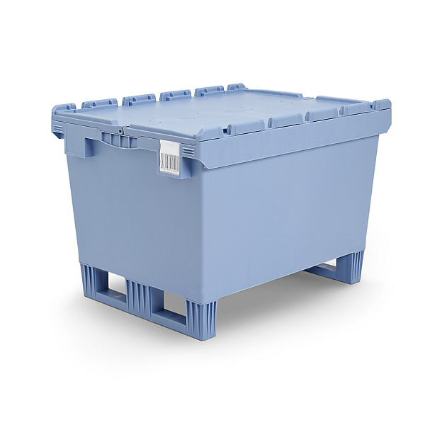 Nestbare stapelbak groot volume met palletvoet BITO 800x600x553mm - 1