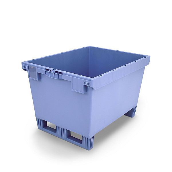 Nestbare stapelbakgroot volume met palletvoet BITO 800x600x523mm - 1