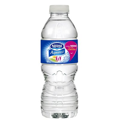 Nestlé Aquarel agua de manantial natural, botella PET, 330 ml