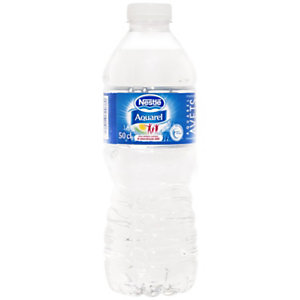 Nestlé Aquarel agua de manantial natural, botella de PET, 500 ml