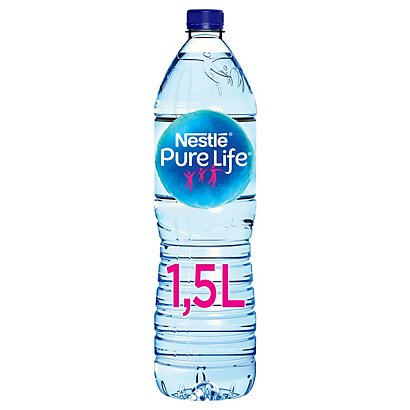 Nestlé Pure Life Eau de source - Lot 6 bouteilles PET 1,5 L - 1