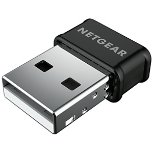 Netgear A6150, Sans fil, USB, WLAN, Wi-Fi 5 (802.11ac), 867 Mbit/s, Noir A6150-100PES Netgear A6150, Sans fil, USB, WLAN, Wi-Fi 5 (802.11ac), 867 Mbit/s, Noir A6150-100PES