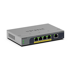 NETGEAR GS105EPP, Non-géré, Gigabit Ethernet (10/100/1000), Full duplex, Connexion Ethernet, supportant l'alimentation via ce port (PoE), Montage sur NETGEAR GS105EPP, Non-géré, Gigabit Ethernet (10/100/1000), Full duplex, Connexion Ethernet, supportant l'alimentation via ce port (PoE), Montage sur