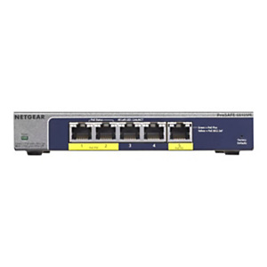 Netgear GS105PE, No administrado, L2, Gigabit Ethernet (10/100/1000), Bidireccional completo (Full duplex), Energía sobre Ethernet (PoE) GS105PE-10000S Netgear GS105PE, No administrado, L2, Gigabit Ethernet (10/100/1000), Bidireccional completo (Full duplex), Energía sobre Ethernet (PoE) GS105PE-10000S