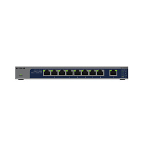 Netgear GS108MX-100EUS, No administrado, L2, Gigabit Ethernet (10/100/1000), Montaje en pared/escritorio Netgear GS108MX-100EUS, No administrado, L2, Gigabit Ethernet (10/100/1000), Montaje en pared/escritorio