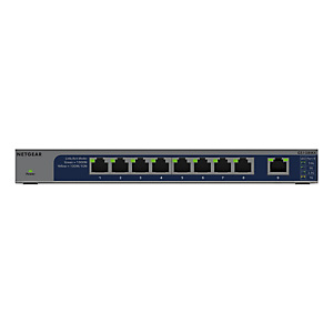 NETGEAR GS108MX-100EUS, Non-géré, L2, Gigabit Ethernet (10/100/1000), Grille de montage, Montage sur le bureau ou sur le mur NETGEAR GS108MX-100EUS, Non-géré, L2, Gigabit Ethernet (10/100/1000), Grille de montage, Montage sur le bureau ou sur le mur