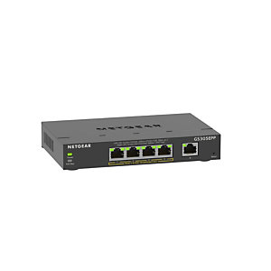 Netgear GS305EPP, Gestionado, L2/L3, Gigabit Ethernet (10/100/1000), Bidireccional completo (Full duplex), Energía sobre Ethernet (PoE) GS305EPP-100PES