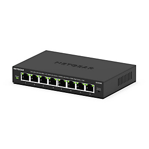 Netgear GS308E, Gestionado, L2/L3, Gigabit Ethernet (10/100/1000), Bidireccional completo (Full duplex), Energía sobre Ethernet (PoE) GS308E-400EUS Netgear GS308E, Gestionado, L2/L3, Gigabit Ethernet (10/100/1000), Bidireccional completo (Full duplex), Energía sobre Ethernet (PoE) GS308E-400EUS