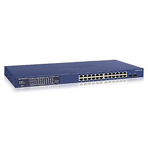 Netgear GS724TPP, Gestionado, L2/L3/L4, Gigabit Ethernet (10/100/1000), Bidireccional completo (Full duplex), Energía sobre Ethernet (PoE), Montaje en rack GS724TPP-100EUS