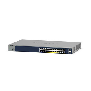 Netgear GS724TPv3, Gestionado, L2, Gigabit Ethernet (10/100/1000), Energía sobre Ethernet (PoE), Montaje en rack GS724TPP-300EUS Netgear GS724TPv3, Gestionado, L2, Gigabit Ethernet (10/100/1000), Energía sobre Ethernet (PoE), Montaje en rack GS724TPP-300EUS