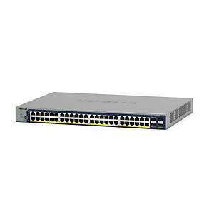 NETGEAR GS728TP, Géré, L2/L3/L4, Gigabit Ethernet (10/100/1000), Connexion Ethernet, supportant l'alimentation via ce port (PoE), Grille de montage GS NETGEAR GS728TP, Géré, L2/L3/L4, Gigabit Ethernet (10/100/1000), Connexion Ethernet, supportant l'alimentation via ce port (PoE), Grille de montage GS