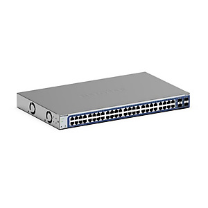 Netgear GS748Tv6, Gestionado, L2/L3/L4, Gigabit Ethernet (10/100/1000), Bidireccional completo (Full duplex), Montaje en rack GS748T-600EUS Netgear GS748Tv6, Gestionado, L2/L3/L4, Gigabit Ethernet (10/100/1000), Bidireccional completo (Full duplex), Montaje en rack GS748T-600EUS
