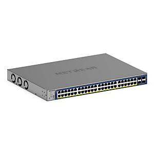 NETGEAR GS752TXP, Géré, L2/L3/L4, 10G Ethernet (100/1000/10000), Full duplex, Connexion Ethernet, supportant l'alimentation via ce port (PoE), Grille NETGEAR GS752TXP, Géré, L2/L3/L4, 10G Ethernet (100/1000/10000), Full duplex, Connexion Ethernet, supportant l'alimentation via ce port (PoE), Grille