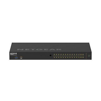 Netgear GSM4230P-100EUS, Géré, Gigabit Ethernet (10/100/1000), Connexion Ethernet, supportant l'alimentation via ce port (PoE), Grille de montage, 1U - 1