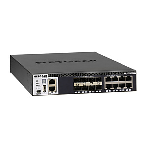 Netgear M4300-8X8F, Géré, L3, 10G Ethernet (100/1000/10000), Grille de montage, 1U XSM4316S-100NES Netgear M4300-8X8F, Géré, L3, 10G Ethernet (100/1000/10000), Grille de montage, 1U XSM4316S-100NES