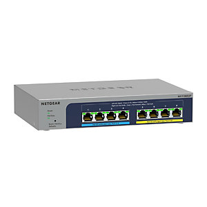 Netgear MS108EUP, No administrado, L2/L3, 2.5G Ethernet (100/1000/2500), Bidireccional completo (Full duplex), Energía sobre Ethernet (PoE) MS108EUP-100EUS