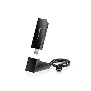 Netgear Nighthawk AXE3000, Inalámbrico, USB, WLAN, Wi-Fi 6E (802.11ax), 1200 Mbit/s, Negro A8000-100PES