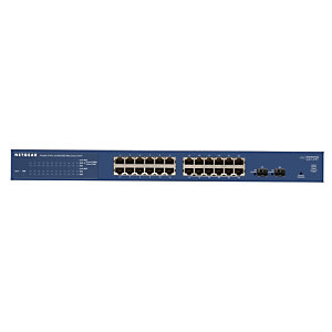 Netgear ProSAFE GS724Tv4, Gestionado, L3, Gigabit Ethernet (10/100/1000), Bidireccional completo (Full duplex), Montaje en rack GS724T-400EUS