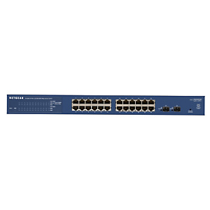 Netgear ProSAFE GS724Tv4, Gestionado, L3, Gigabit Ethernet (10/100/1000), Bidireccional completo (Full duplex), Montaje en rack GS724T-400EUS Netgear ProSAFE GS724Tv4, Gestionado, L3, Gigabit Ethernet (10/100/1000), Bidireccional completo (Full duplex), Montaje en rack GS724T-400EUS