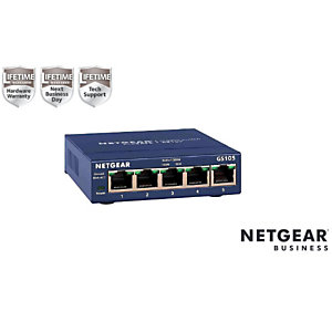 Netgear, Switch, 5pt copper gigabit switch, GS105GE