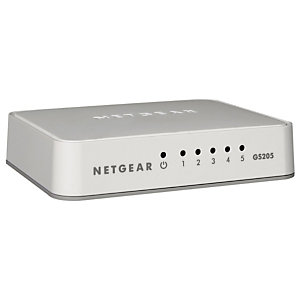 Netgear Switch con 5 puertos 10/100/1000 GS205