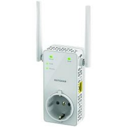 NETGEAR, Wireless lan, Ac1200 wallplug passthru extender, EX6130-100PES - 1