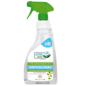 Nettoyant anticalcaire écologique en gel Action Verte menthe, vaporisateur de 750 ml Nettoyant anticalcaire écologique en gel Action Verte menthe, vaporisateur de 750 ml