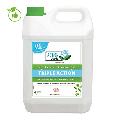 Nettoyant écologique multi-usages Action Verte menthe 5 L