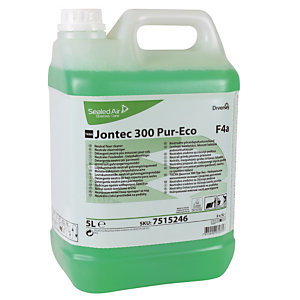 Nettoyant écologique pH neutre pour sols Taski Jontec 300 Pur-Eco 5 L