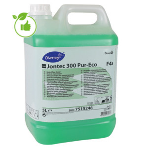 Nettoyant écologique pH neutre pour sols Taski Jontec 300 Pur-Eco 5 L