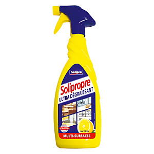 Nettoyant dégraissant Solipropre Solipro parfum citron 650 ml Nettoyant dégraissant Solipropre Solipro parfum citron 650 ml