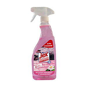 Nettoyant désinfectant parfumant ultra concentré Jex Professionnel Triple Action Souffle d'Asie, vaporisateur 750 ml Nettoyant désinfectant parfumant ultra concentré Jex Professionnel Triple Action Souffle d'Asie, vaporisateur 750 ml