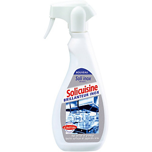 Nettoyant dégraissant inox Solicuisine de Solipro 500 ml Nettoyant dégraissant inox Solicuisine de Solipro 500 ml