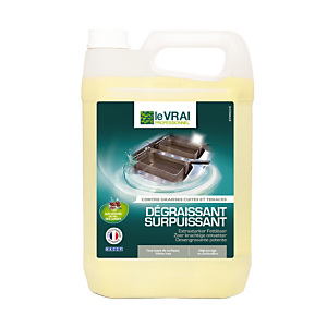 Nettoyant HACCP Le Vrai dégraissant surpuissant 5 L Nettoyant HACCP Le Vrai dégraissant surpuissant 5 L
