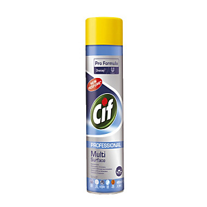 Nettoyant multi-surfaces Cif Pro Formula, aérosol de 400 ml Nettoyant multi-surfaces Cif Pro Formula, aérosol de 400 ml