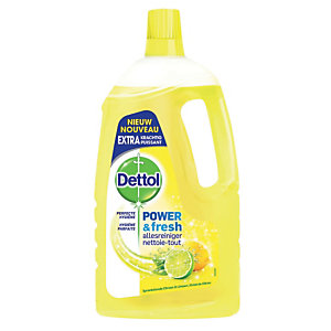Nettoyant multi-usages Dettol Power & Fresh citron 1,5 L