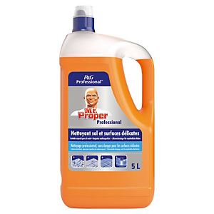 Nettoyant multi-usages Mr Propre surfaces délicates citron 5 L Nettoyant multi-usages Mr Propre surfaces délicates citron 5 L