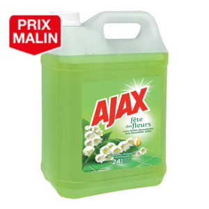 Nettoyant multi-usages parfumé Ajax Fleurs de Printemps 5 L