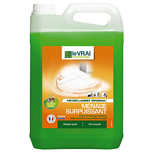 Nettoyant multi-usages parfumé HACCP ultraconcentré Le Vrai 5 L Nettoyant multi-usages parfumé HACCP ultraconcentré Le Vrai 5 L