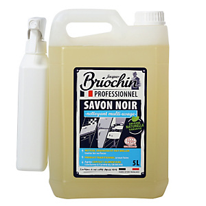 Nettoyant multi-usages savon noir Briochin, bidon de 5 L Nettoyant multi-usages savon noir Briochin, bidon de 5 L