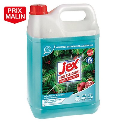 Nettoyant multi-usages désinfectant Jex Jardin Exotique 5 L - 1