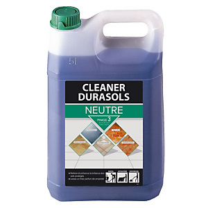 Nettoyant neutre pour sols Cleaner Durasols parfum frais 5 L Nettoyant neutre pour sols Cleaner Durasols parfum frais 5 L