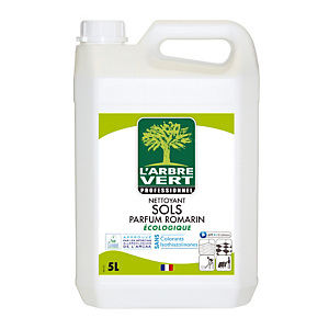 Nettoyant professionnel pour sols L'Arbre Vert Ecologique romarin 5 L Nettoyant professionnel pour sols L'Arbre Vert Ecologique romarin 5 L